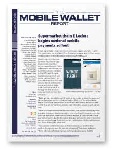 The Mobile Wallet Report, 10 January 2014