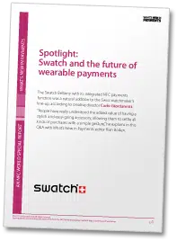 Spotlight: Swatch and the future of wearable payments