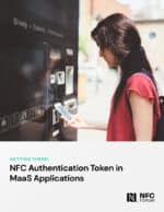 Covershot: NFC authentication token in MaaS applications