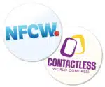 NFCW and Contactless World Congress logos